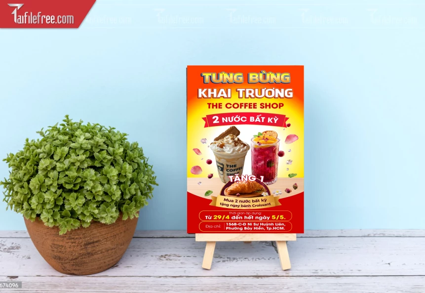 Biển Hiệu, Bảng Hộp Đèn Quán Trà Sữa _BH772