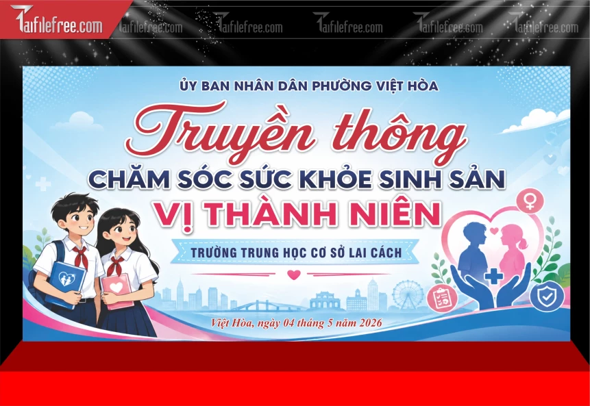 Mẫu Phông Nền Truyền Thông_BH786