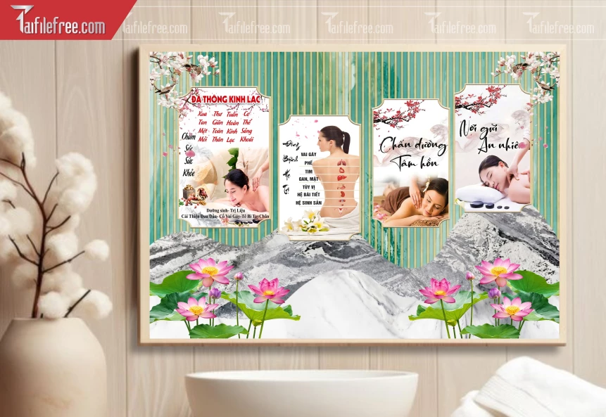 Tranh Trang Trí Spa _BH796