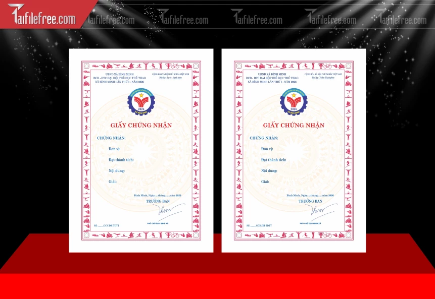 Mẫu Giấy Chứng Nhận_BH802
