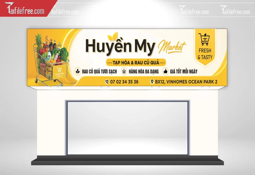 Biển Quảng Cáo, Bảng Hiệu Rau Củ Quả _BH8220