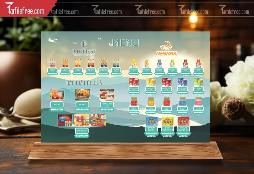 Menu Quán Yến_BH823