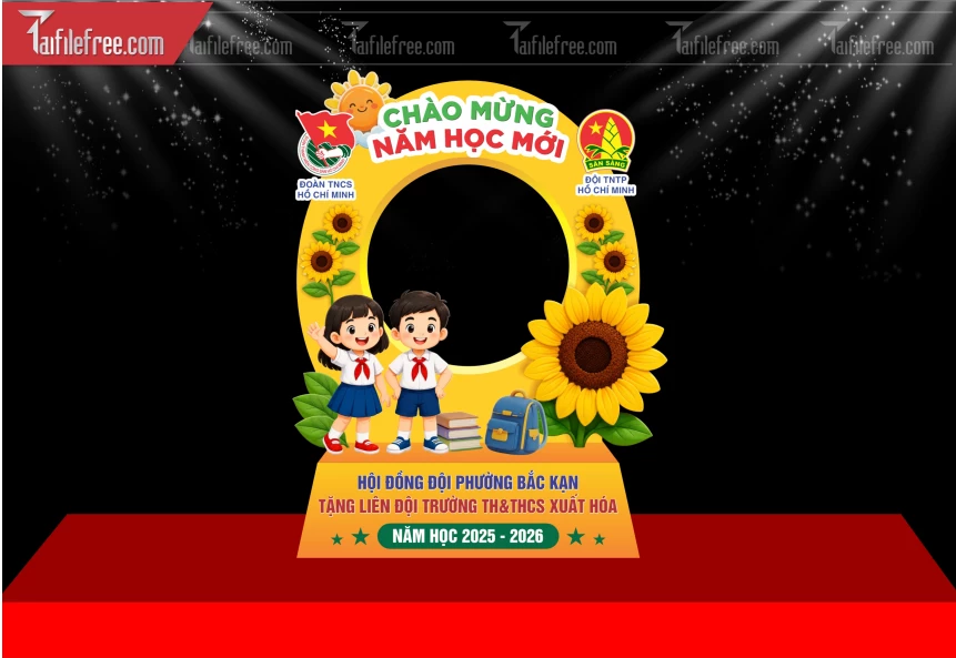 Mẫu Check In Chào Mừng Năm Học Mới_BH828