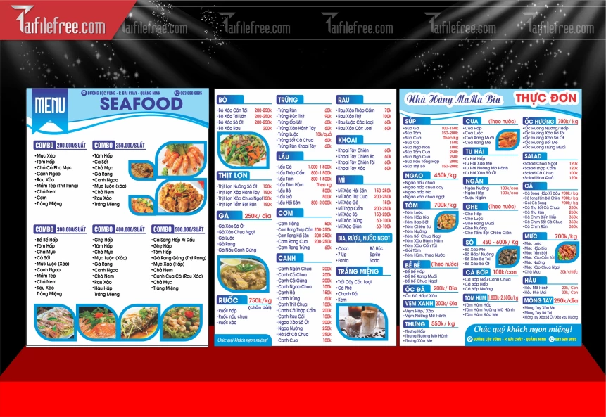 Menu Quán Nhậu_BH869