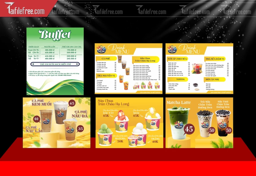 Menu Quán Trà Sữa_BH876