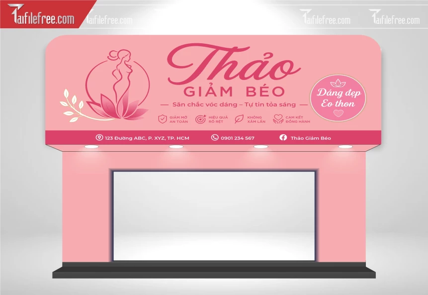 Biển Quảng Cáo, Bảng Hiệu Tiệm Spa _BH888