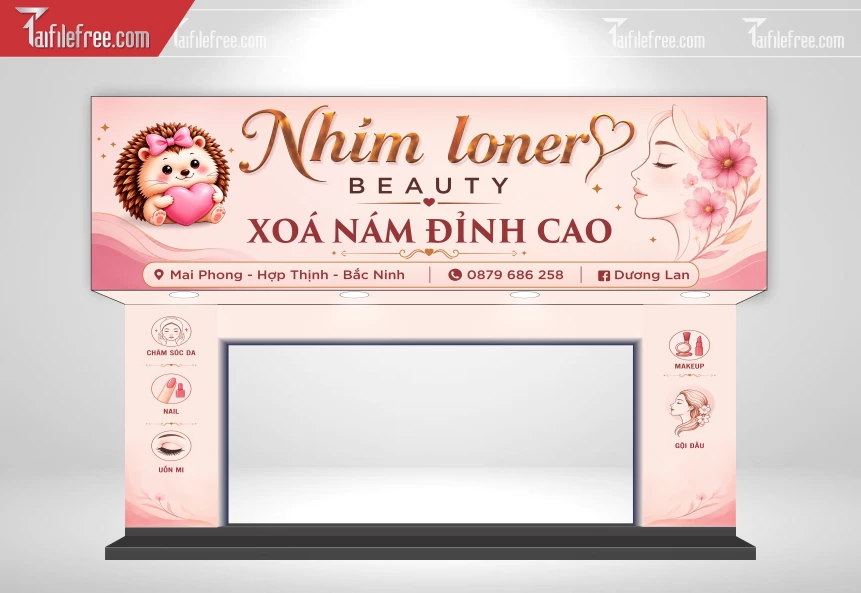 Biển Quảng Cáo, Bảng Hiệu Tiệm Spa _BH925