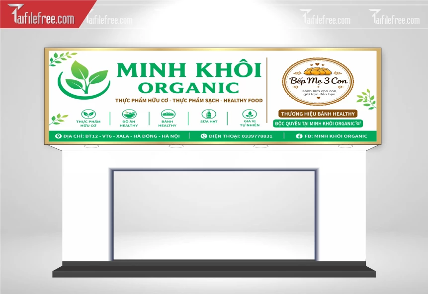 Biển Quảng Cáo, Bảng Hiệu Thực Phẩm _BH926