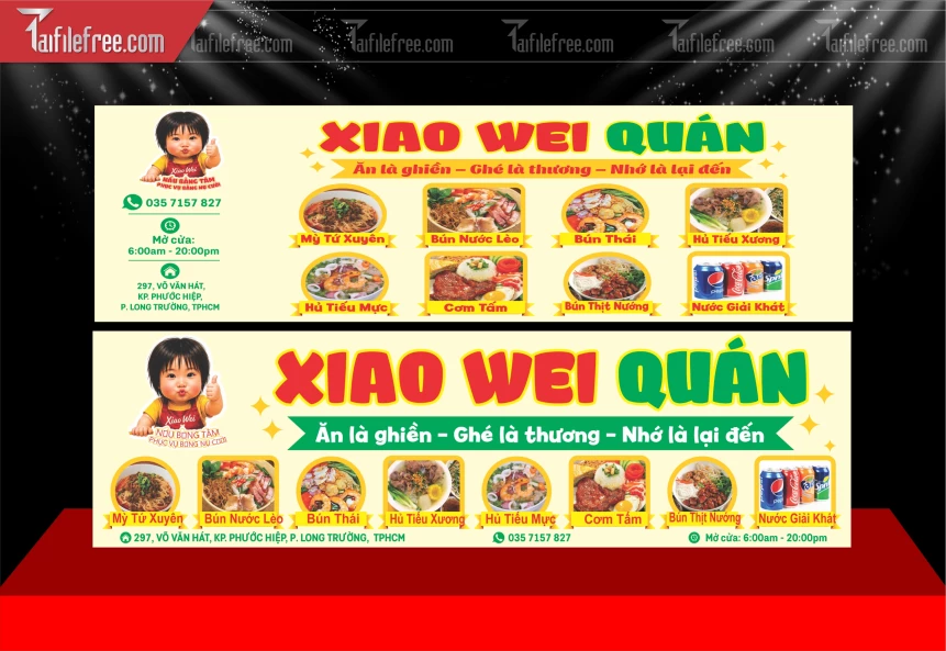 Biển Quảng Cáo, Bảng Hiệu Tiệm Mỳ_BH947