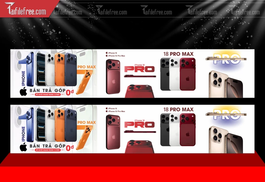 Mẫu Banner Quảng Cáo Iphone_BH949