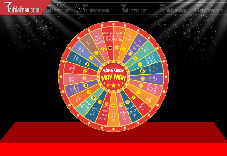 Mẫu Vòng Quay May Mắn_BH965