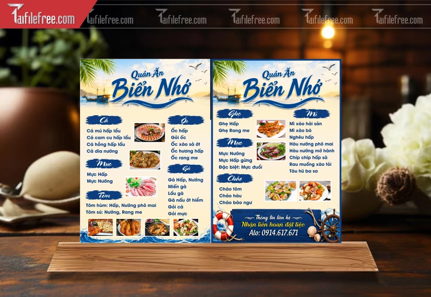 Menu Quán Nhậu_BH977
