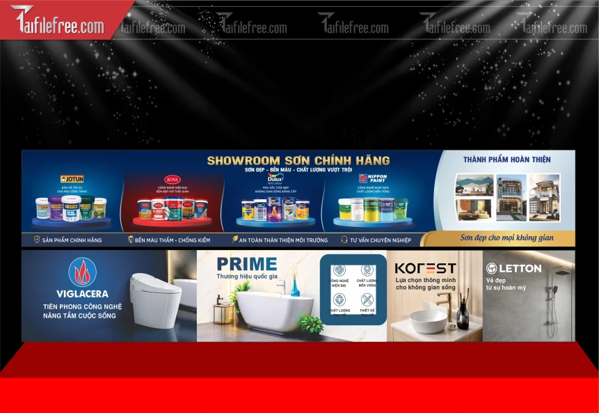 Mẫu Banner Vật Liệu Xây Dựng Và Nội Thất_BH981