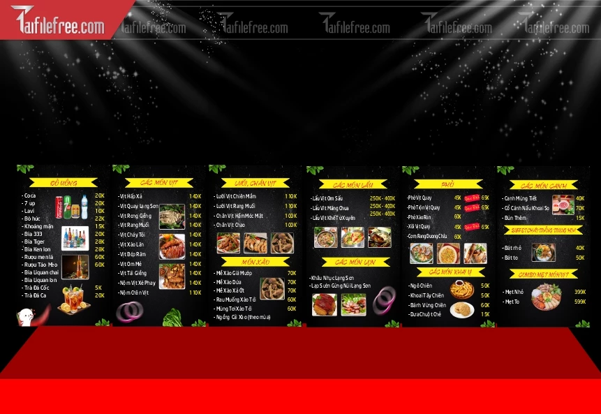 Menu Quán Nhậu_BH984