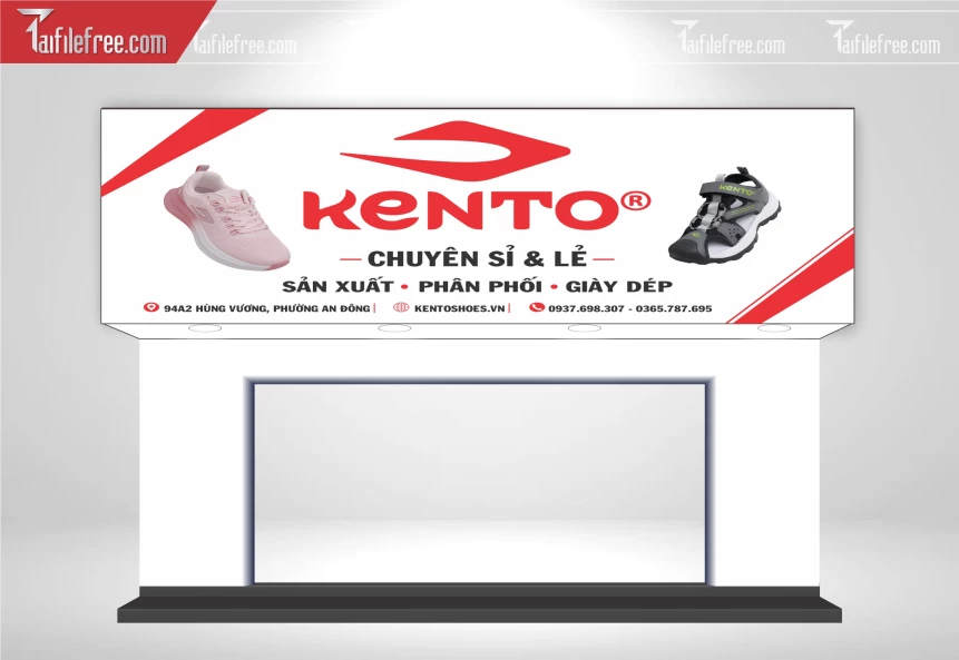 Biển Quảng Cáo, Bảng Hiệu Tiệm Giày_BH996