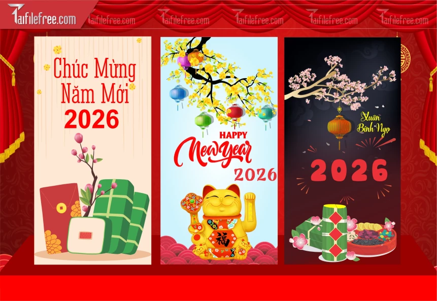 Mẫu Bao Lì Xì Mừng Năm Mới Tết_BLX03