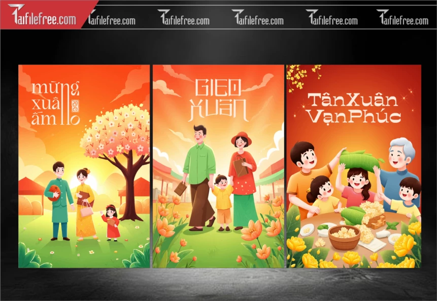 Mẫu Bao Lì Xì Mừng Năm Mới Tết_BLX14