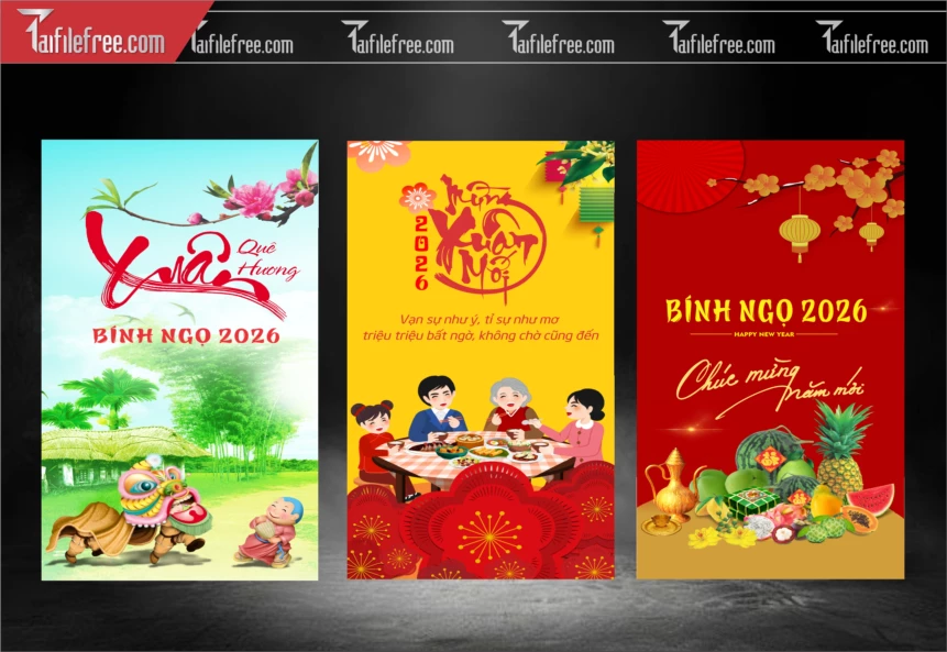 Mẫu Bao Lì Xì Mừng Năm Mới Tết_BLX17