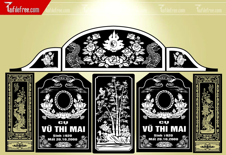 File Thiết Kế Bia Mộ Đẹp_46