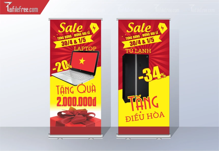 File Thiết Kế Standee Điện Máy_BR101