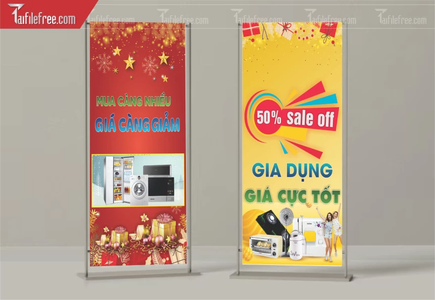 File Thiết Kế Standee Khuyến Mãi Gia Dụng_BR108