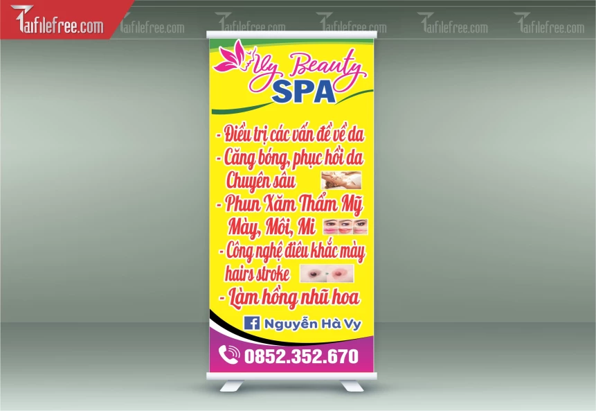 File Thiết Kế Standee Spa_BR115