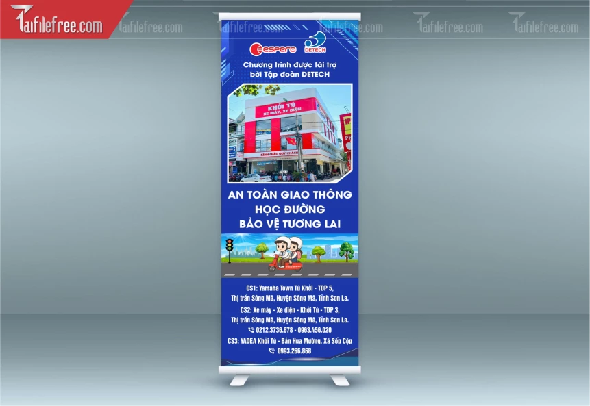 File Thiết Kế Standee An Toàn Giao Thông_BR239