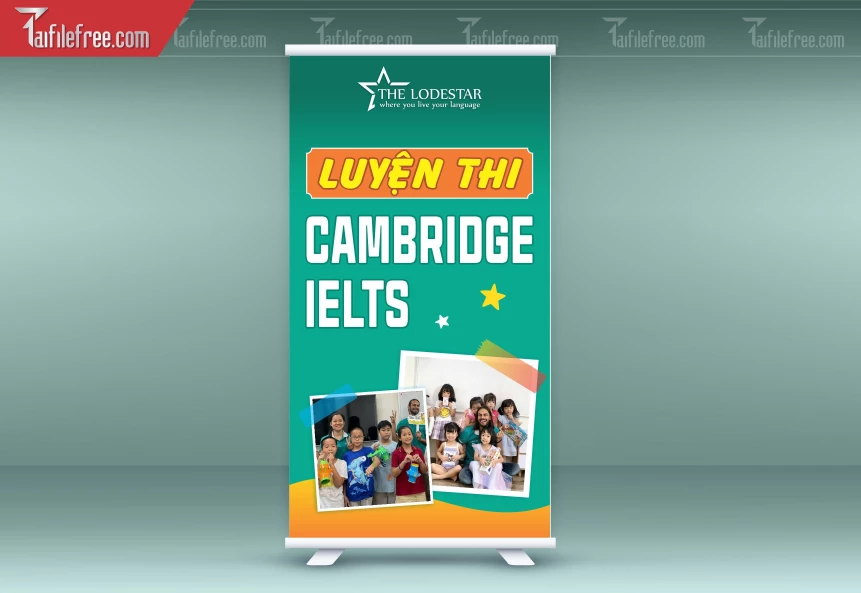 File Thiết Kế Standee Trung Tâm Tiếng Anh_BR195