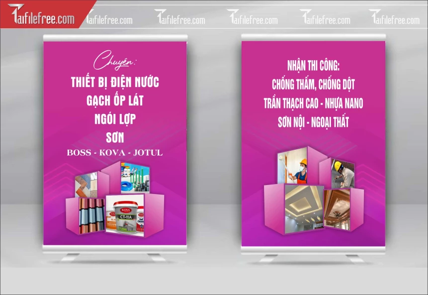 Banner Quảng Cáo Thiết Bị Điện Nước, Gạch Ốp Lát_BR201
