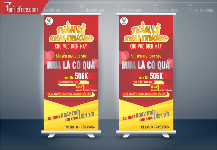 Mẫu Poster Tưng Bừng Khai Trương_BR258