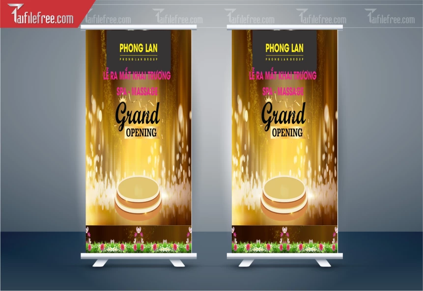 Mẫu Poster Tưng Bừng Khai Trương_BR259