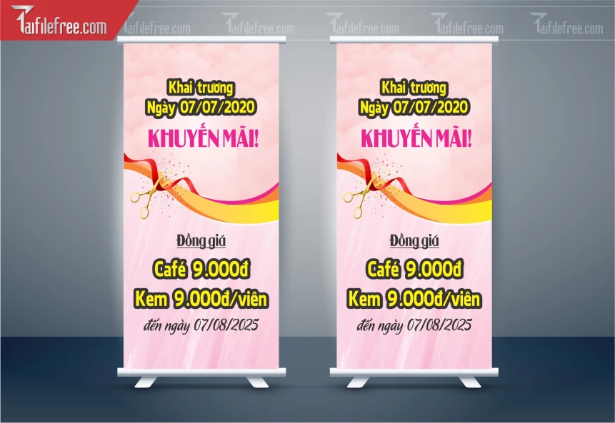 Mẫu Poster Tưng Bừng Khai Trương_BR260