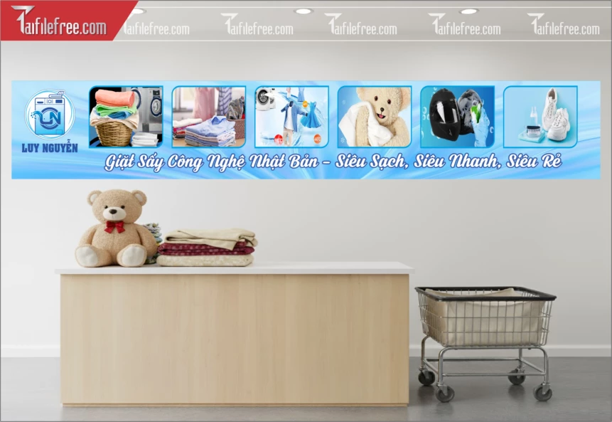 Banner Tiệm Giặt Là_BR268