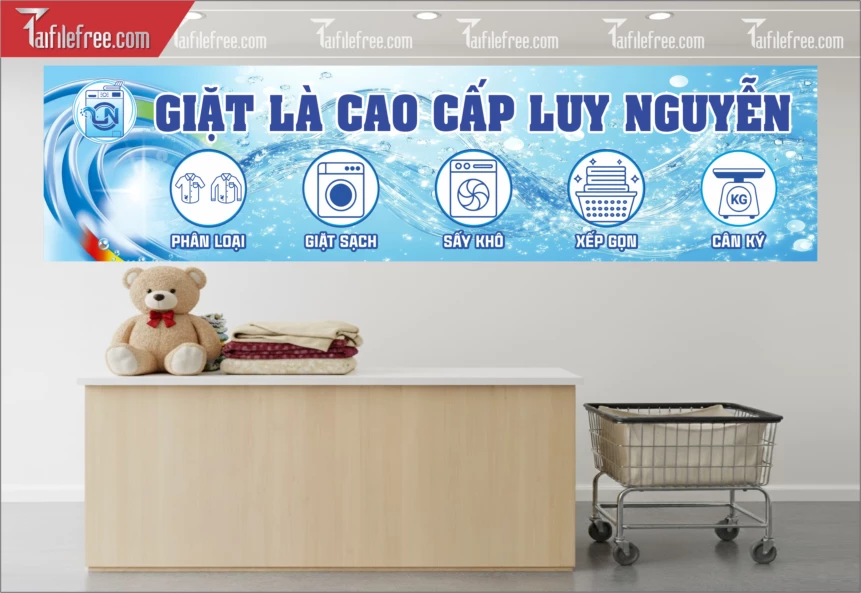 Banner Tiệm Giặt Là_BR269