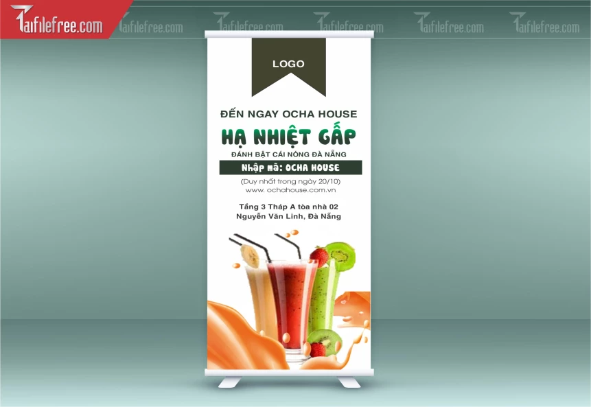 File Thiết Kế Standee Khuyến Mãi Nước Uống_BR37