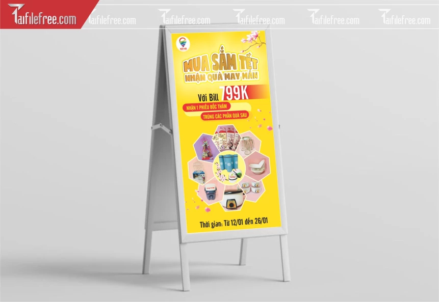 File Thiết Kế Standee Khuyến Mãi Đồ Gia Dụng Điện Máy_BR61