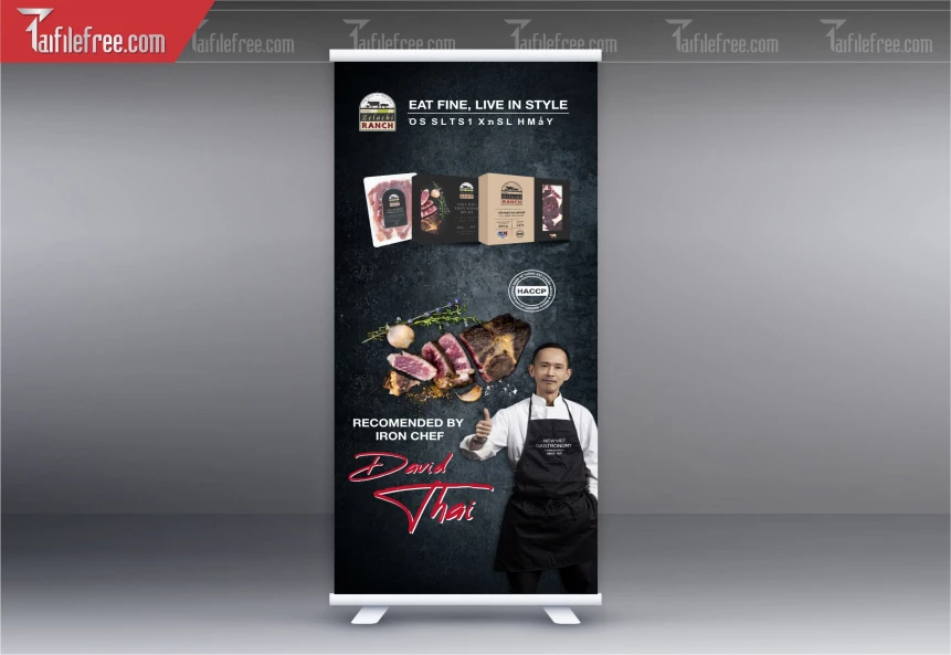 File Thiết Kế Standee Nhà Hàng Ẩm Thực_BR84