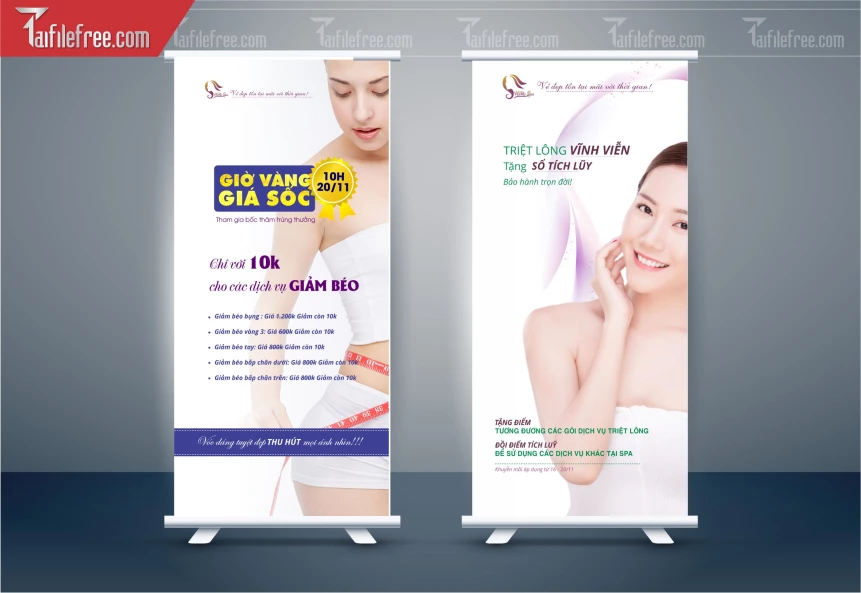 File Thiết Kế Standee Spa Beauty_BR86