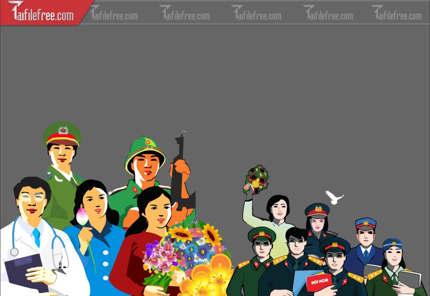 Hình Ảnh Vector Chiến Sĩ Công An Dùng Trong Thiết Kế_CGT48