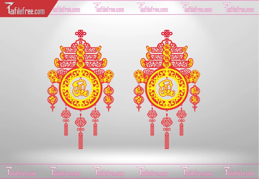Mẫu File Vector CNC Trang Trí Tết Đẹp _CNC204