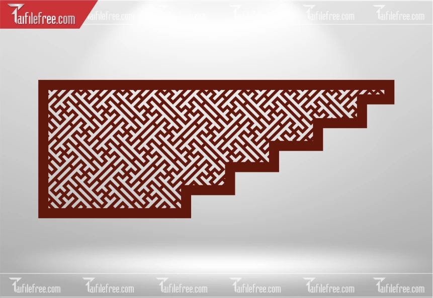 Mẫu File Vector Nền Hoa Văn Trang Trí_CNC563