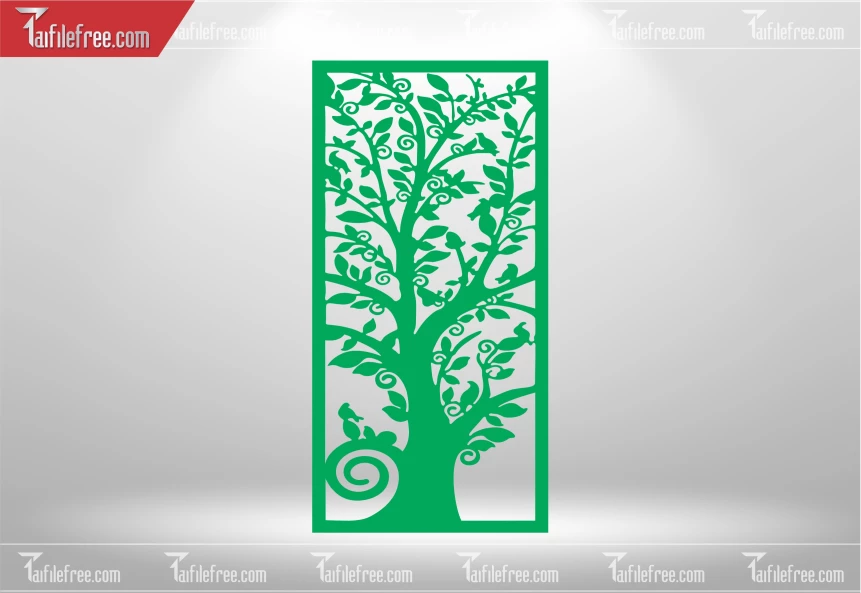 Mẫu File Vector Nền Hoa Văn Trang Trí _CNC860