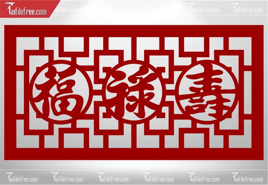 Mẫu File Vector Nền Hoa Văn Trang Trí _CNC863