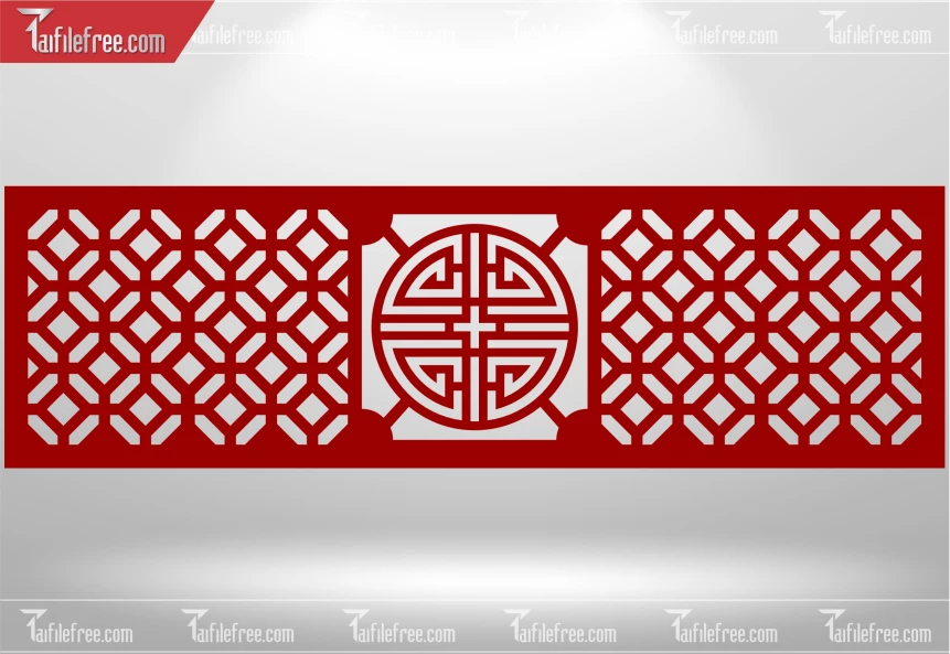 Mẫu File Vector Nền Hoa Văn Trang Trí _CNC870