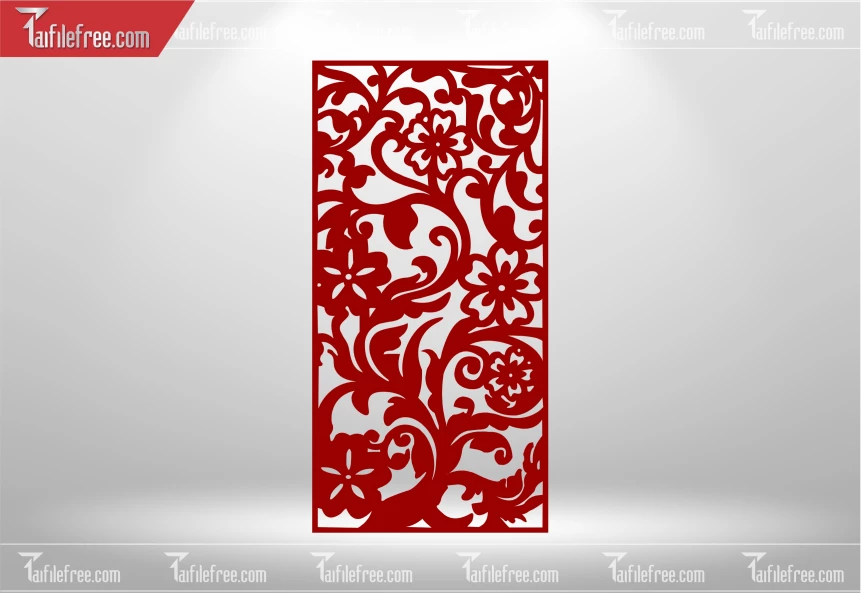 Mẫu File Vector Nền Hoa Văn Trang Trí _CNC873