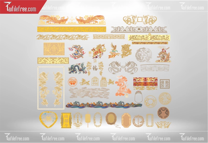 Mẫu File Vector CNC Hoa Văn Đẹp_CNC993