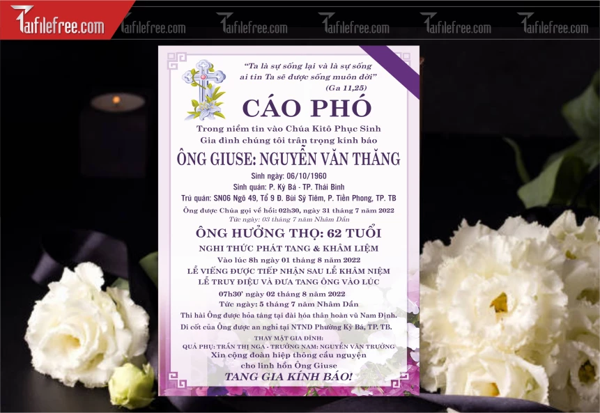 Mẫu Cáo Phó Tang Lễ_CP12
