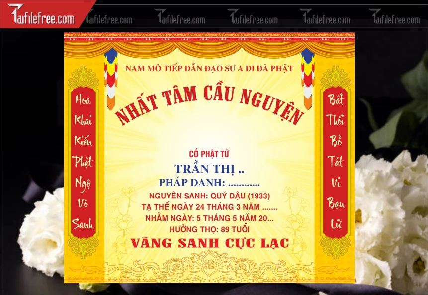 Mẫu Cáo Phó Tang Lễ_CP16