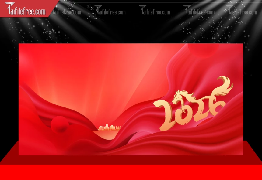 Tiều Cảnh Trang Trí Tết Nguyên Đán, Tiểu Cảnh Sân Khấu CT106