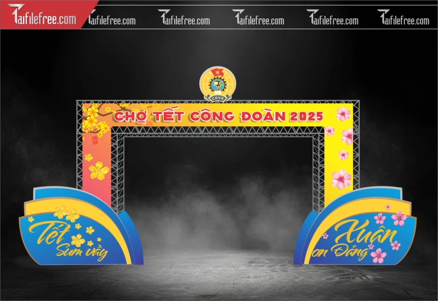 Cổng Chợ Tết Công Đoàn 2025_CT64